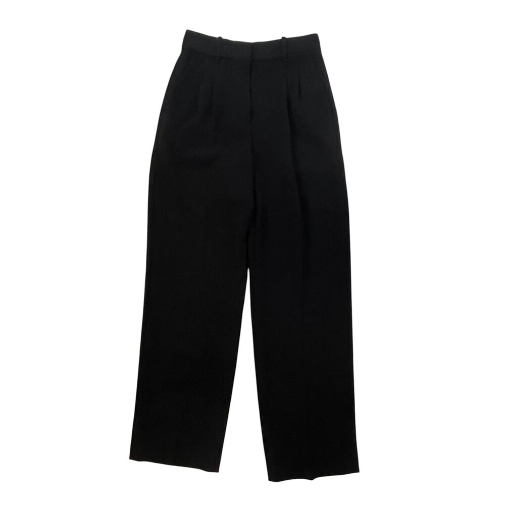 ARITZIA Wilfred The Effortless Pant - Black Trousers - Size 4